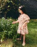ALMA KIDS SILK SHIFT DRESS