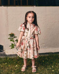 BRIENNE KIDS EYELET EMBROIDERY DRESS