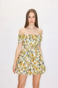 LEIGHTON DRESS PRINT AZALIA