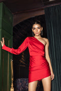 KELLY WRAP MINI DRESS