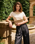 RENNE HAND BEADED CLUTCH BAG