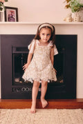 MILANO KIDS EMBROIDERED LACE DRESS