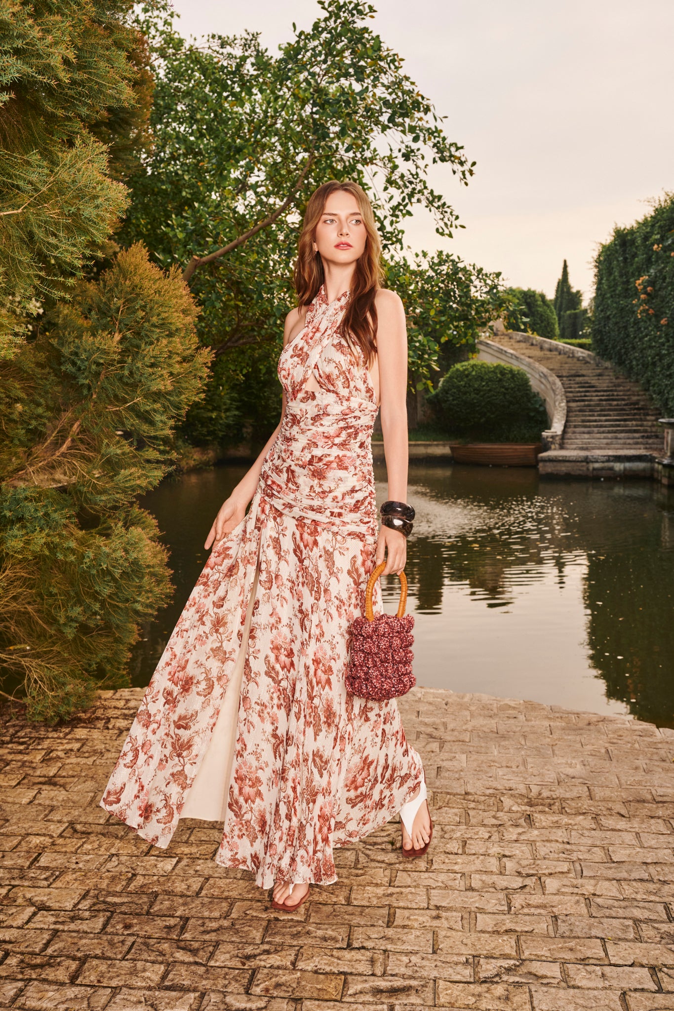 alma maxi dress ALMA MAXI DRESS WHITE